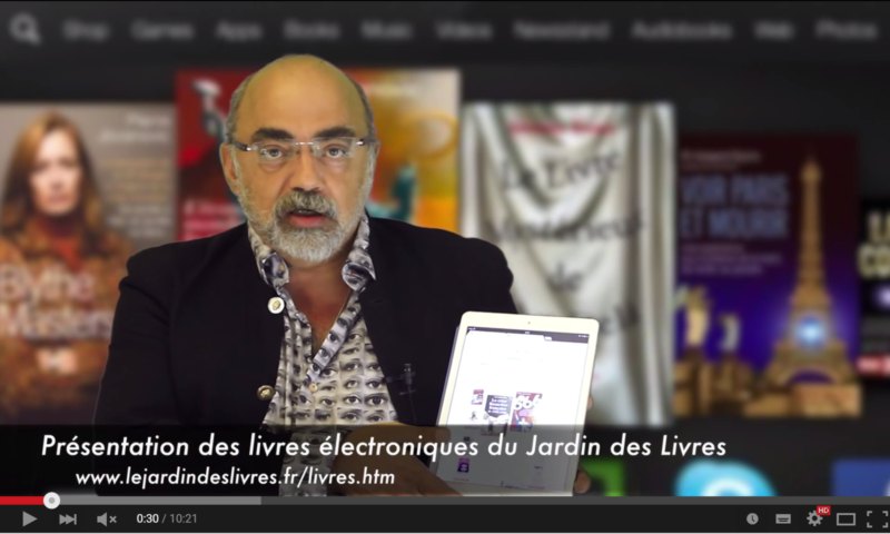 youtube livres digitaux jardin des livres